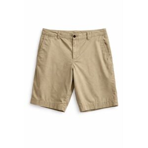 Polo Ralph Lauren Mens Khaki Chino Shorts Tan Cotton Flat Front Size 33 9 Inseam